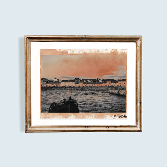 Claddagh Tea Stained