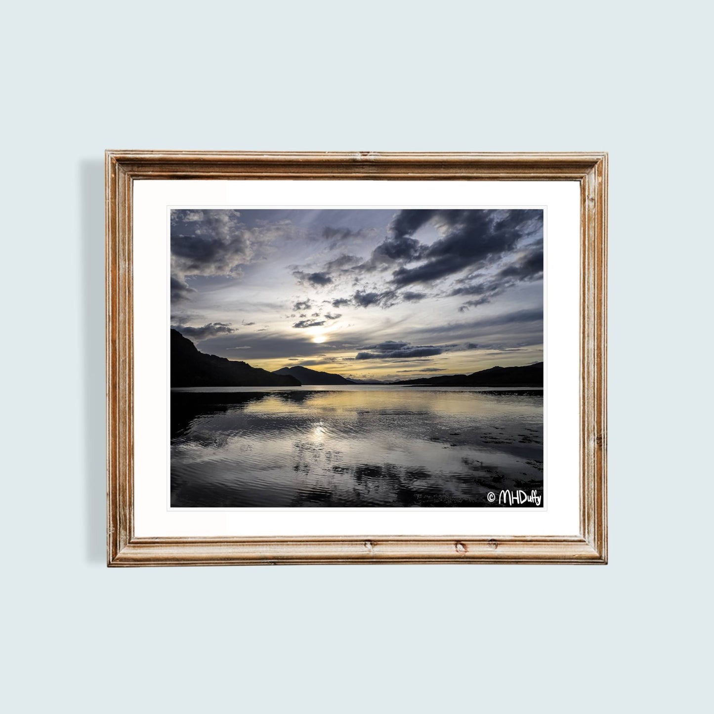 Sunset Over The Isle Of Sky